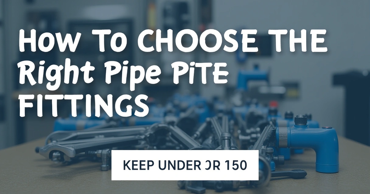 How to Choose the Right Pipe Fittings